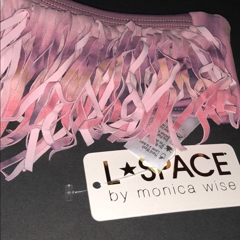 L Space Santorini Fringe Dolly Bandeau NWT - Picture 6 of 8